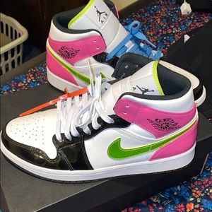 A put together Air Jordan 1